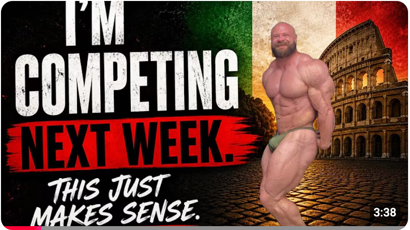 I’m competing next week!