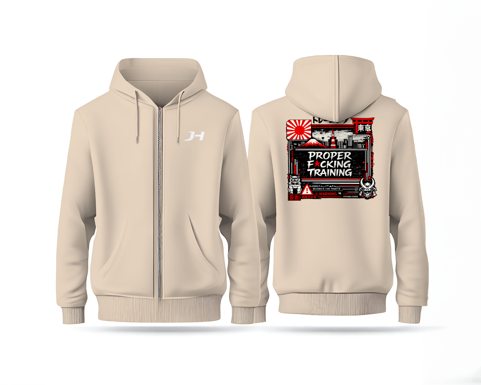 Zip Hoodie - JPY
