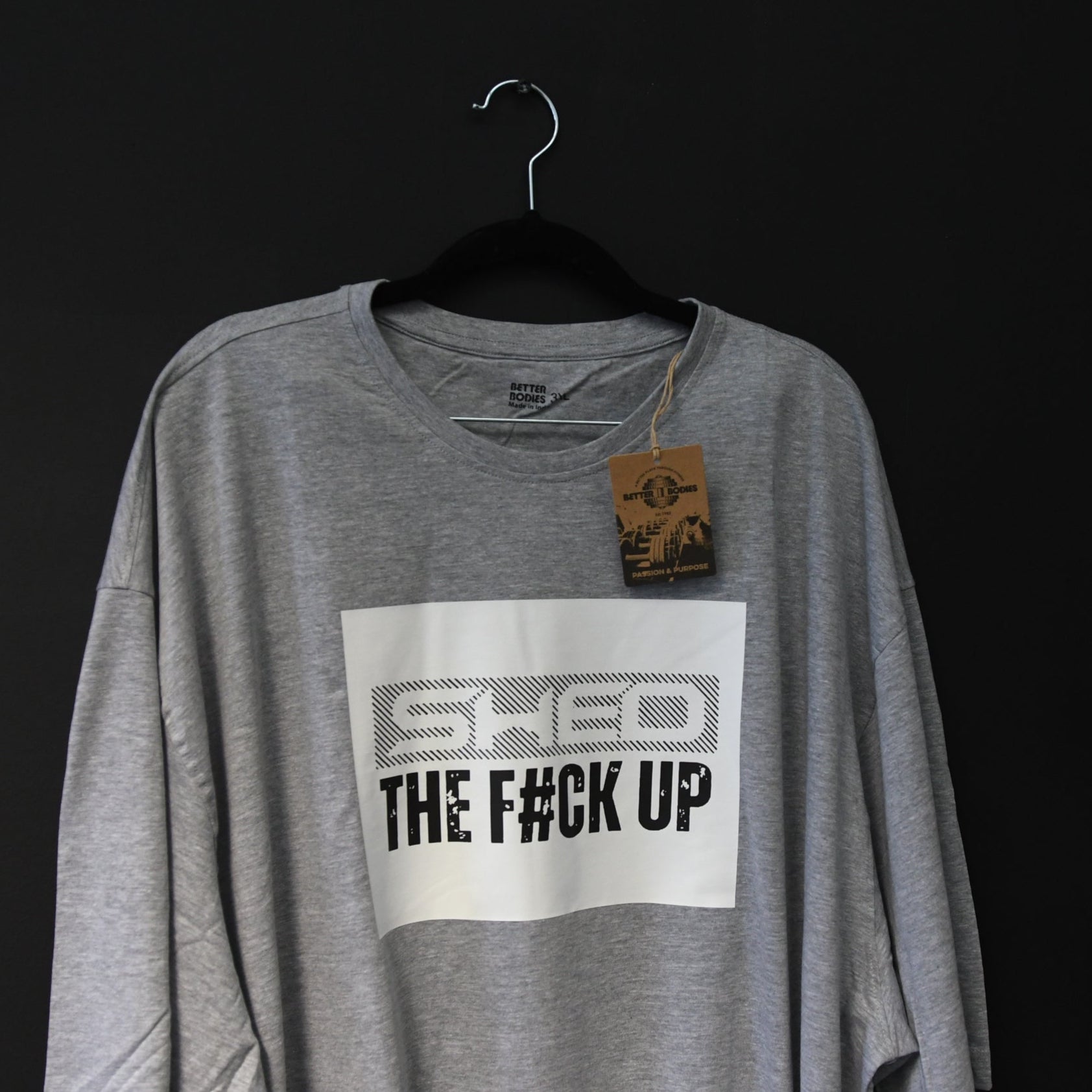 Collab tee - Shed the F up