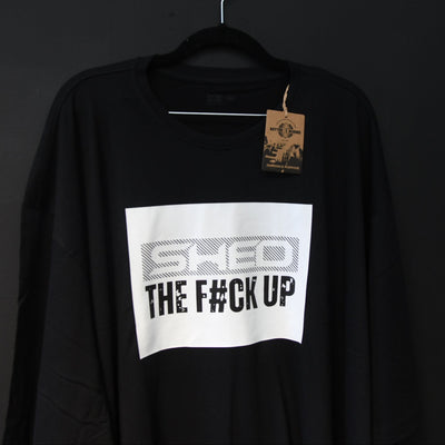 Collab tee - Shed the F up