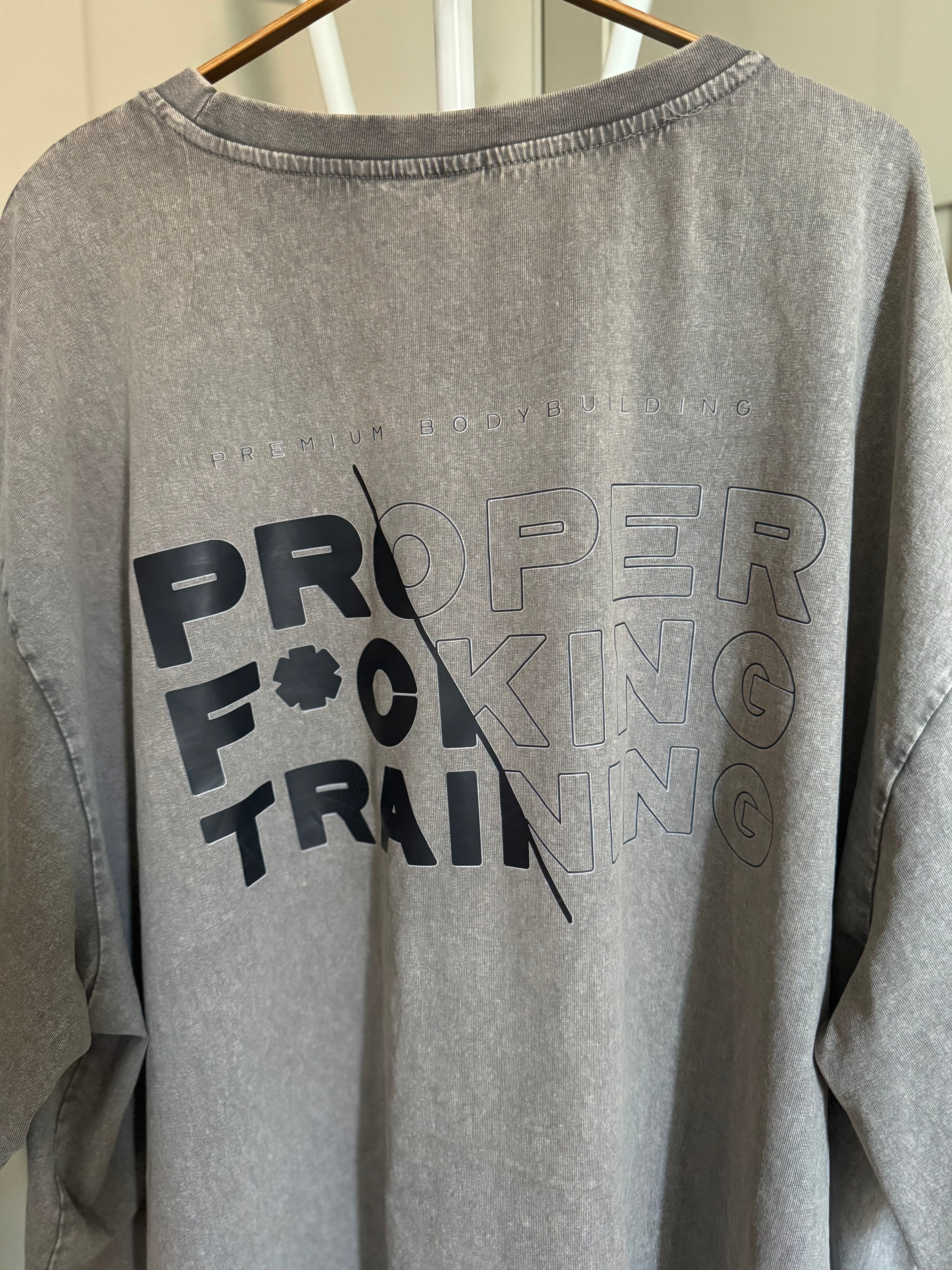 Acid wash oversized tee - PFT