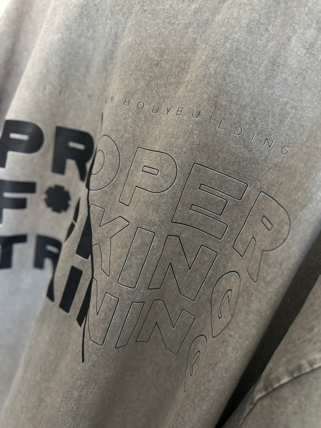 Acid wash oversized tee - PFT