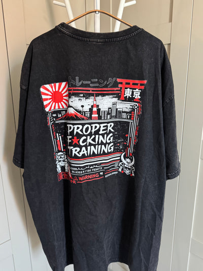 Acid wash oversized tee - PFT JPY