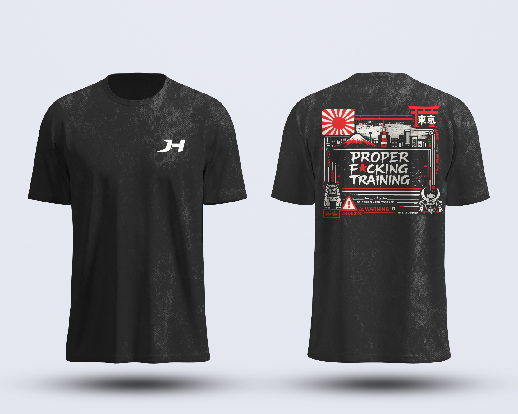 Acid wash oversized tee - PFT JPY