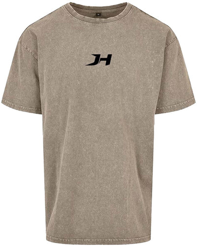 Acid wash oversized tee - PFT