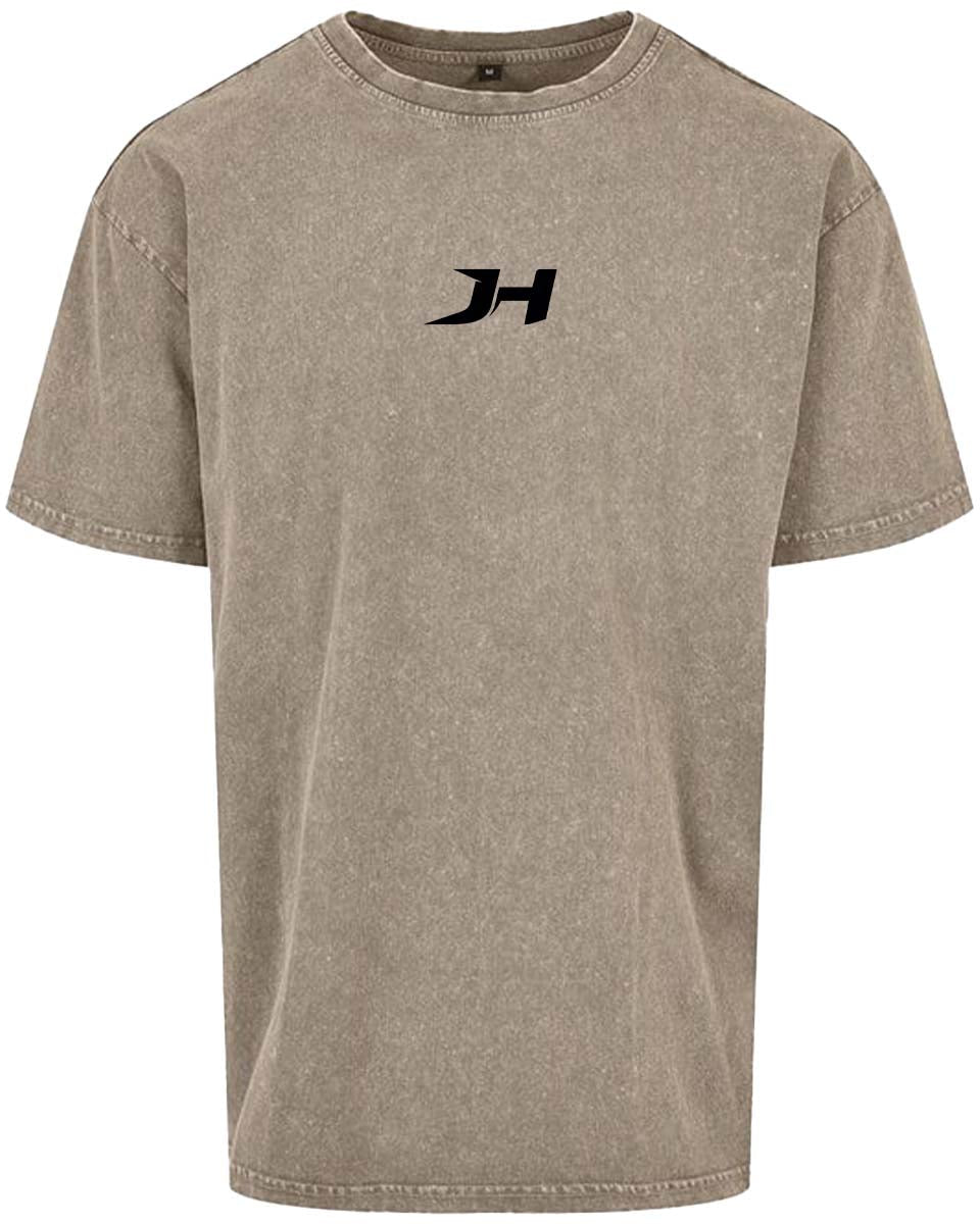 Acid wash oversized tee - PFT
