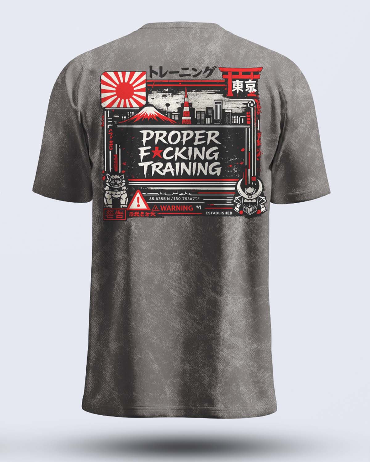 Acid wash oversized tee - PFT JPY