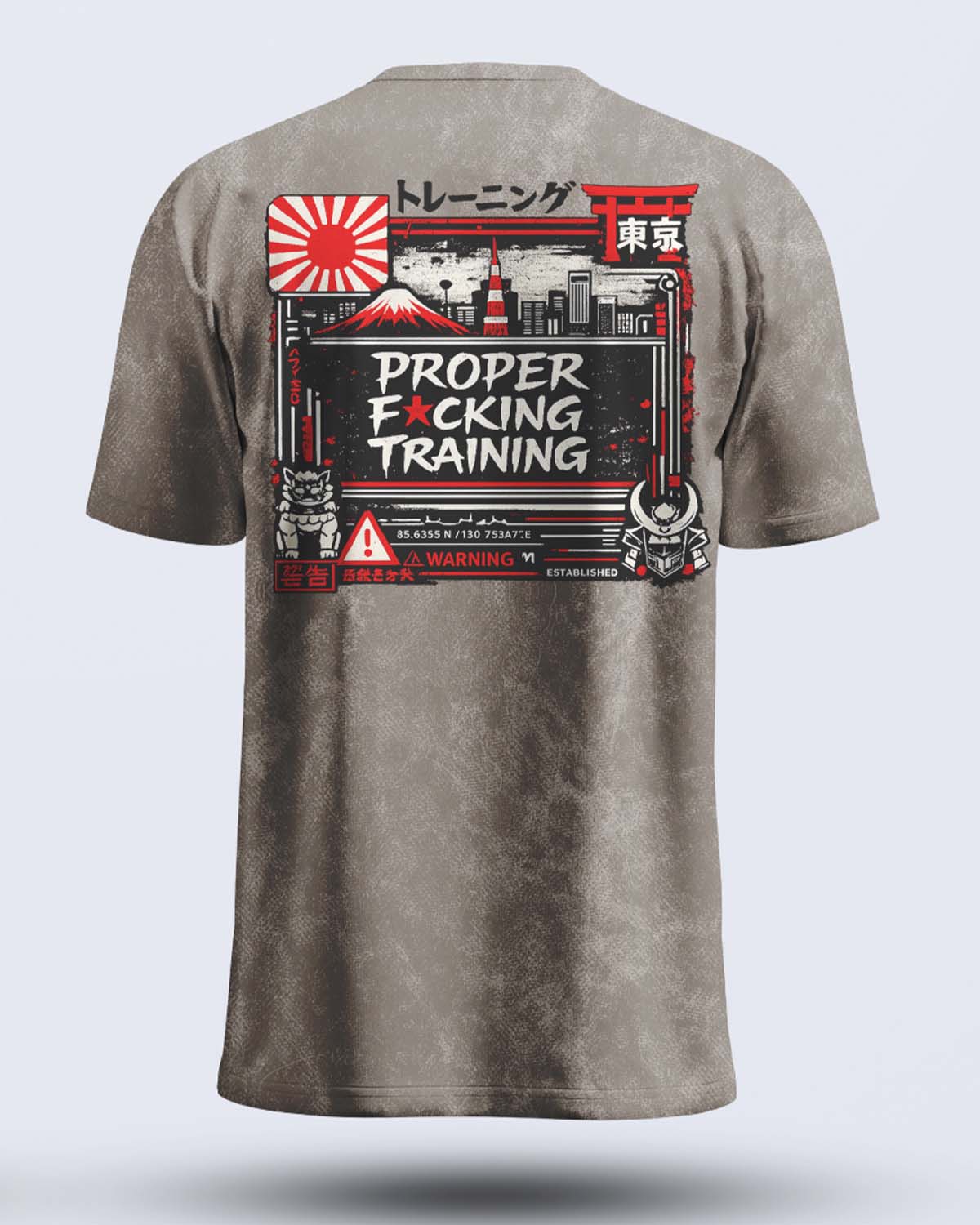 Acid wash oversized tee - PFT JPY