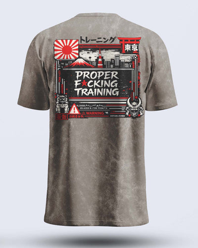 Acid wash oversized tee - PFT JPY