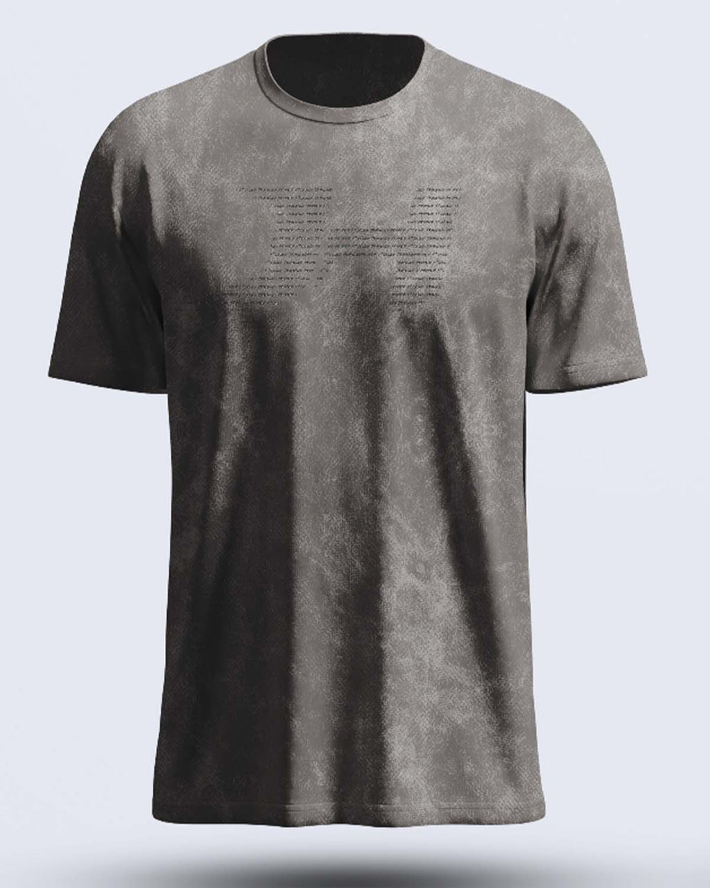 Acid wash oversized tee - Logo