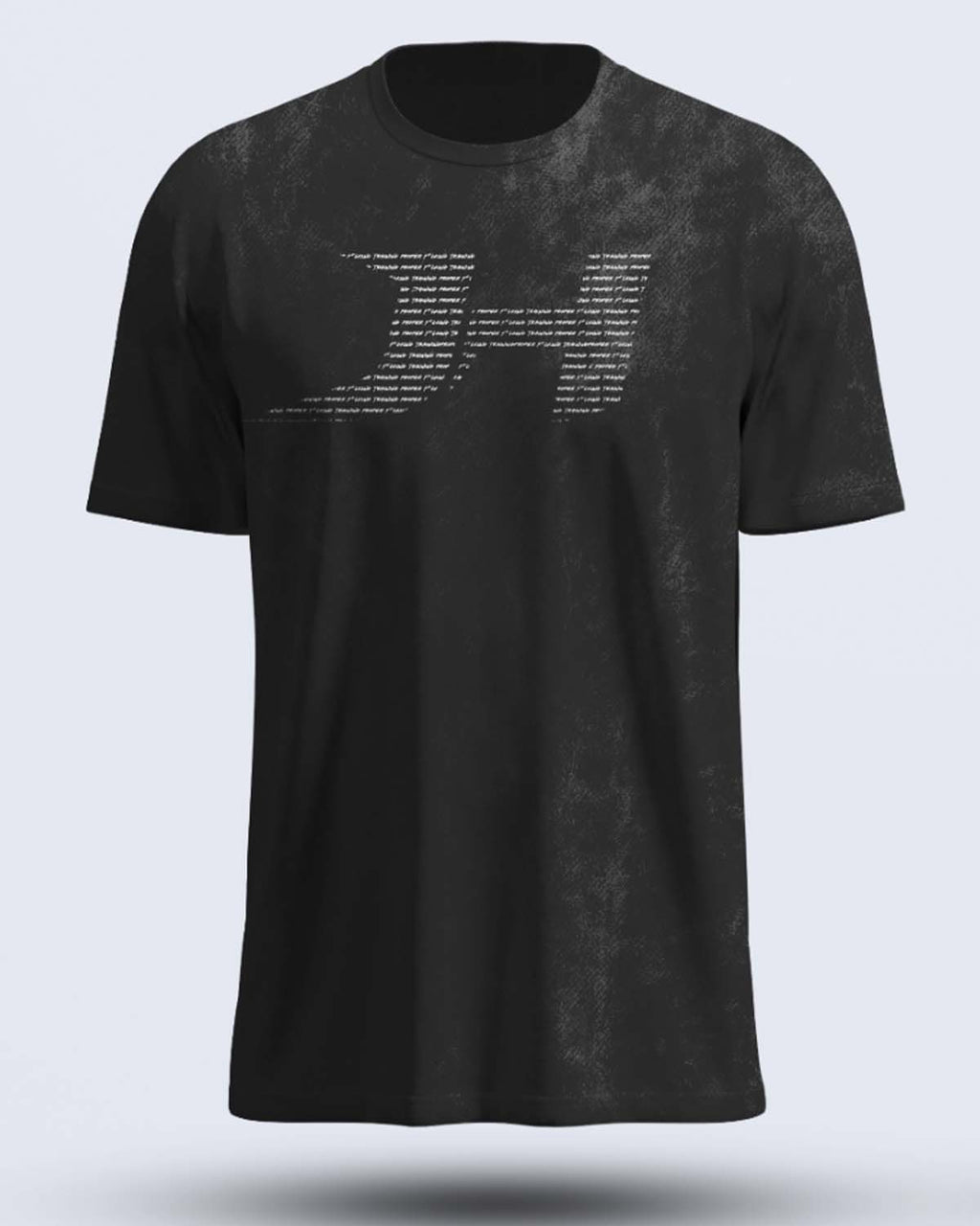 Acid wash oversized tee - Logo